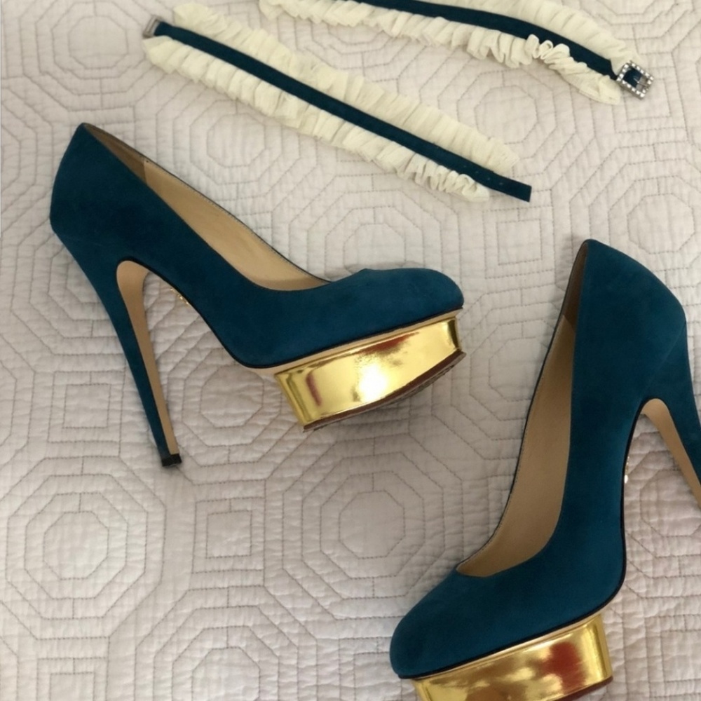 SOLD Charlotte Olympia Dolly Pumps
